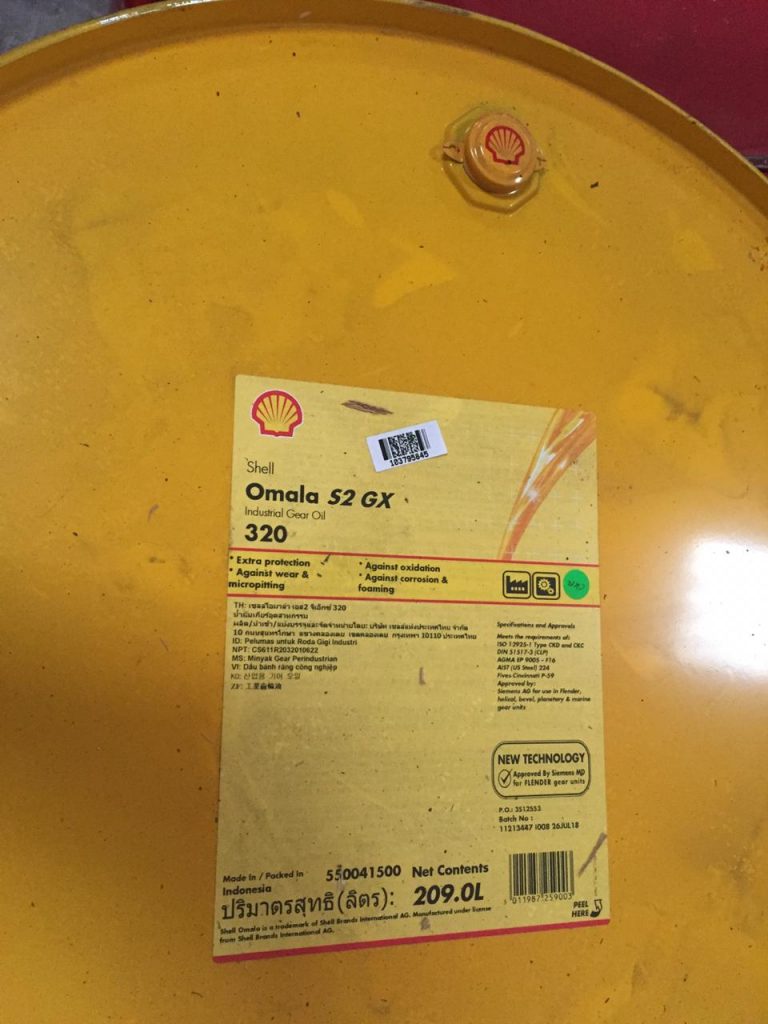 Shell Omala S2 GX-150 209 L (1 Drum) - Sejahtera Oil, Distributor Oli ...